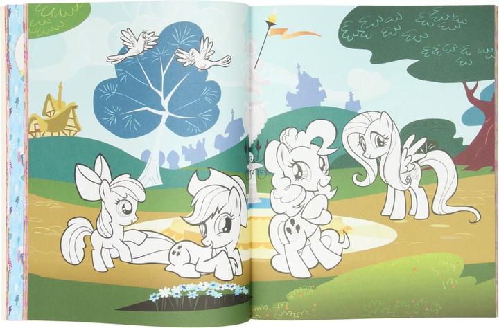 Actual product image Wins Holland My Little Pony colouring book