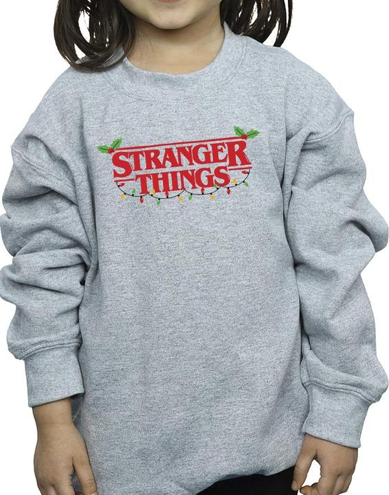 Produktbild Netflix Stranger Things Christmas Lights Sweatshirt Mädchen (152, 158)