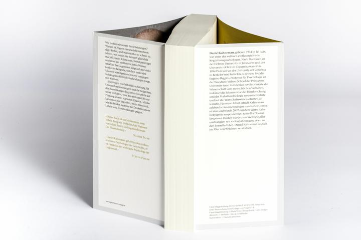 Actual product image Schnelles Denken, langsames Denken (German, Daniel Kahneman, 2025)