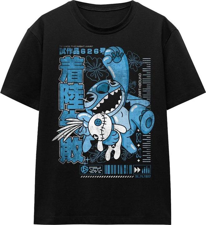 Immagine prodotto Lilo & Stitch Manga Jump Maglietta Donna (L)