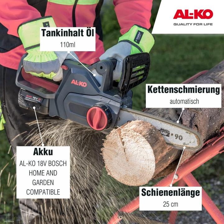 Image du produit AL-KO CS 1825 (Tronçonneuse à batterie)