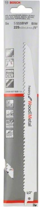 Produktbild Bosch Professional Zubehör PRO Multi Material Demolition S1110VF