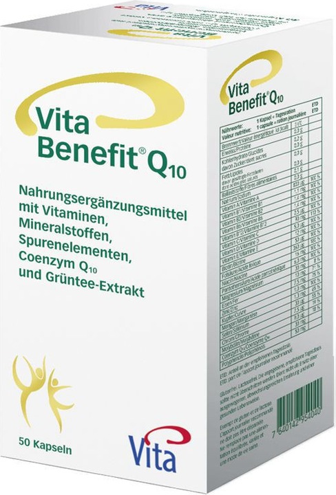 Vita Benefit Q10 (50 pièce(s), Capsules, 192 g)