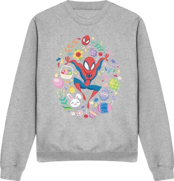 Actual product image Spiderman Unisex Adult Circle Sweatshirt (XL)
