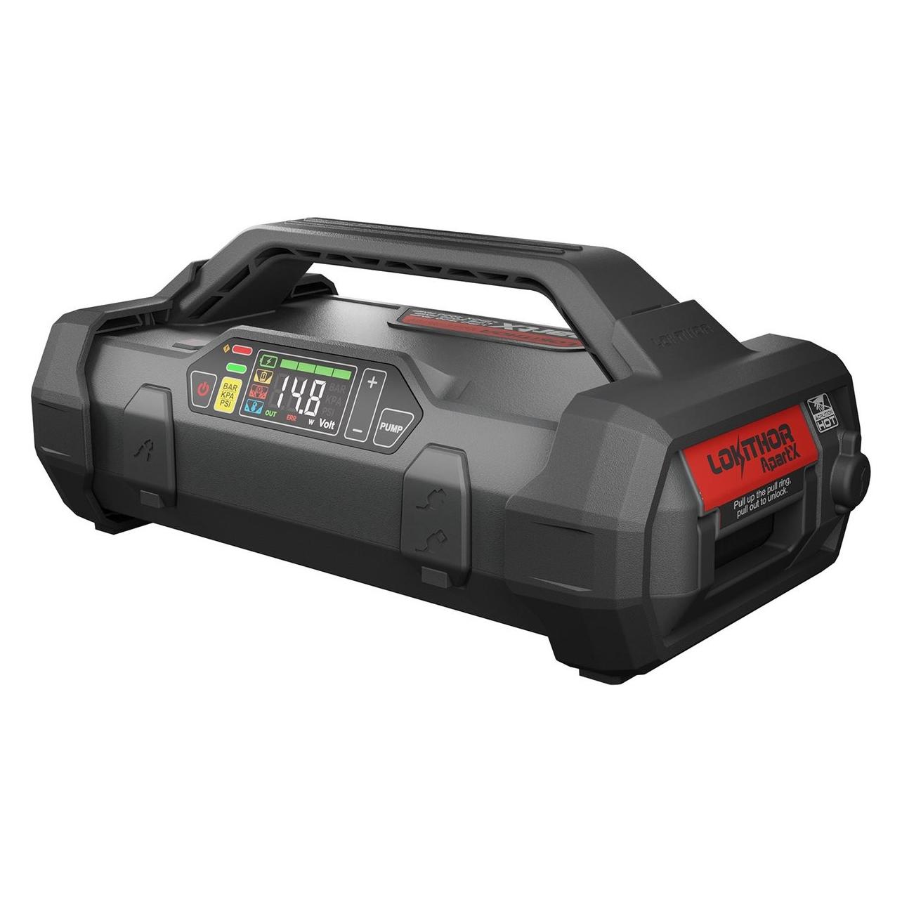 Lokithor, Starters, ApartX Starthilfegerät Mit Kompressor Led & Powerbank (Ohne Batterie) (4000 A)