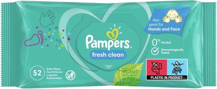 Actual product image Pampers fresh clean (1 x 64 pcs.)