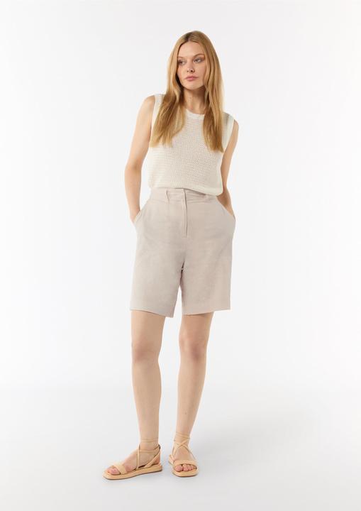 Produktbild Comma Shorts aus Leinenmix (40)
