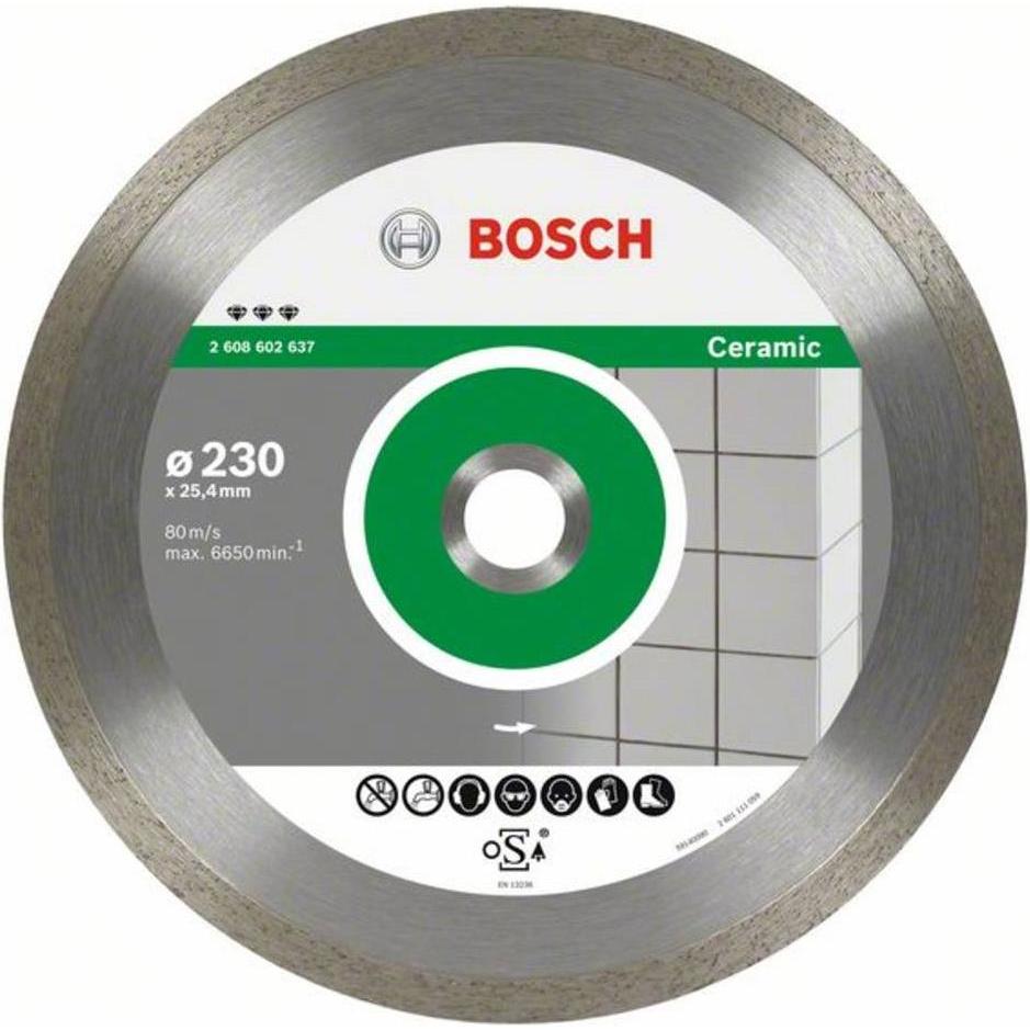 Bosch Professional Zubehör, Sägeblatt, PRO Ceramic Diamanttrennscheibe, 230 x 25,4 mm