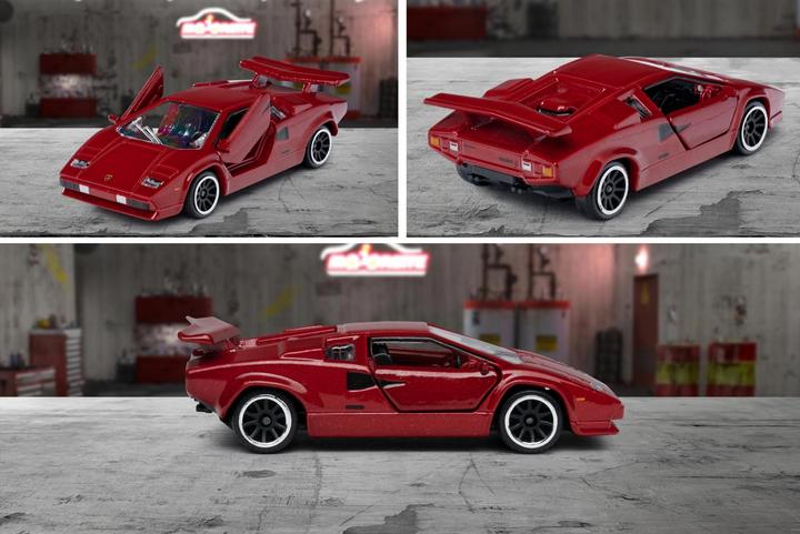 Productafbeelding Majorette Vintage Lamborghini Countach rood