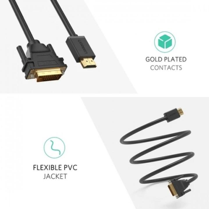 Actual product image Ugreen HDMI - Dvi (1.50 m)