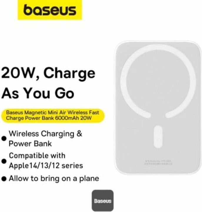 Produktbild Baseus Magnetic Mini (6000 mAh, 20 W, 22.20 Wh)