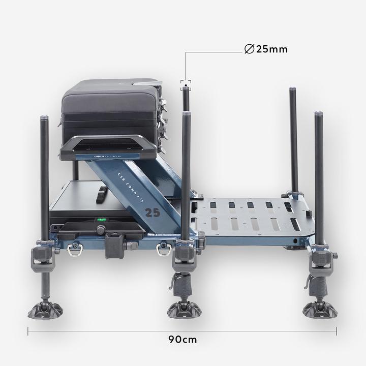 Immagine prodotto Caperlan Angelstation CSB D25 Comp schwarz Stipp- und Feederangeln