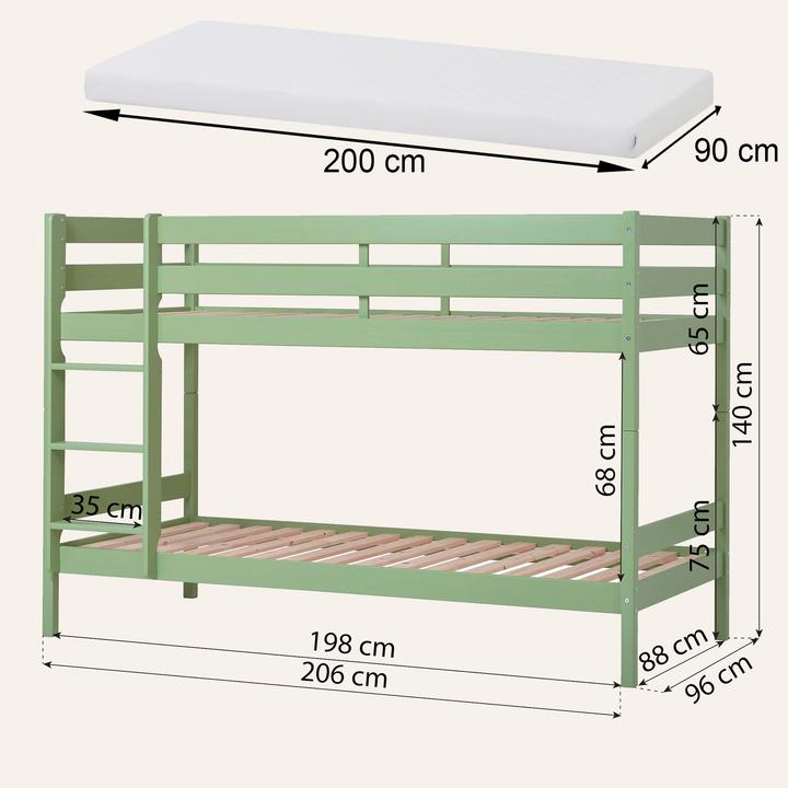 Produktbild Hoppekids Eco Comfort (90 x 200 cm)
