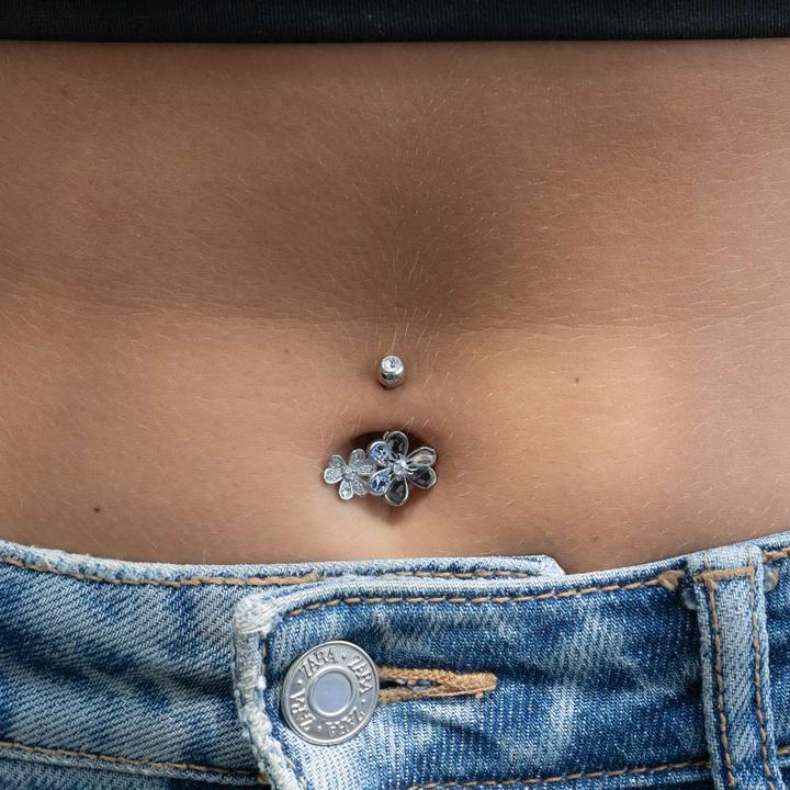 Image du produit Bijouteria Piercing nombril (Acier chirurgical 316L, Cristallin)