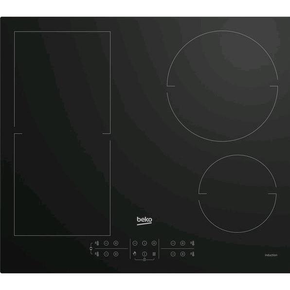 Beko HII64200FMT Kochfeld Integriert Zonen-Induktionskochfeld 4 Zone(n), Kochfeld, Schwarz