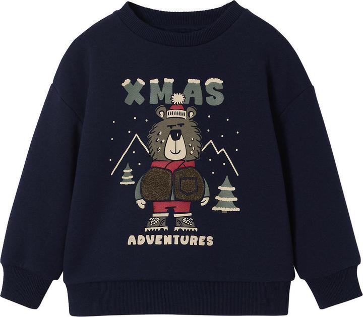 Produktbild Vertbaudet Jungen Weihnachts-Sweatshirt (116)
