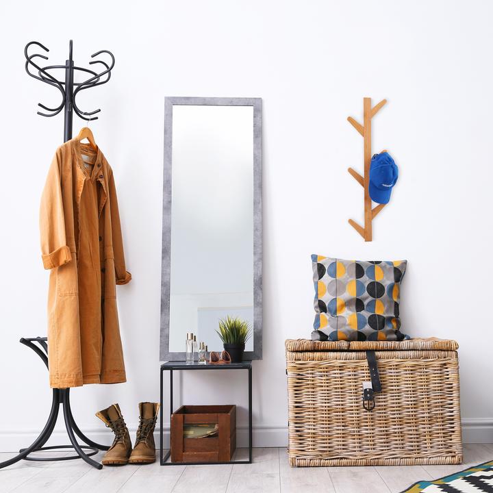 Actual product image Relaxdays Coat Rack with 6 Hooks