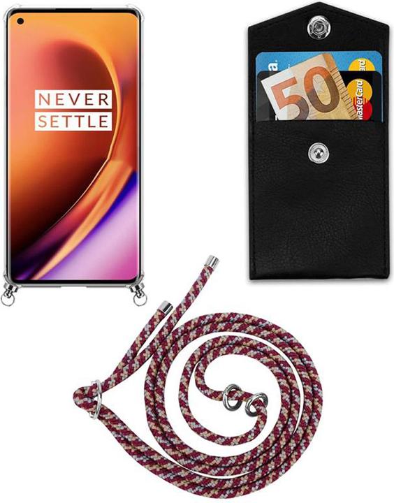 Produktbild Cadorabo TPU Handy Kette SILBER Cover