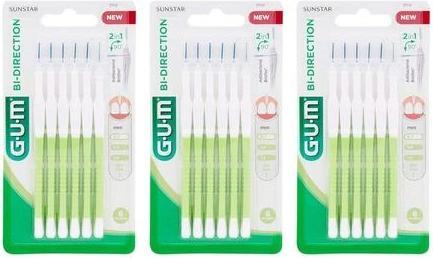 Sunstar Gum GUM BI-DIRECTION GRUEN 0.7 (2 x, 0.70 mm)