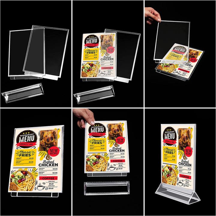 Image du produit Kurtzy Présentoir de table A6 Pack de 12 (A6)