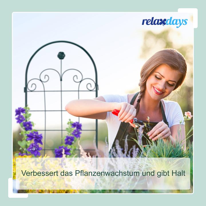 Immagine prodotto Relaxdays Set da 2 grigliati per rampicanti (1.50 cm, 50 cm)