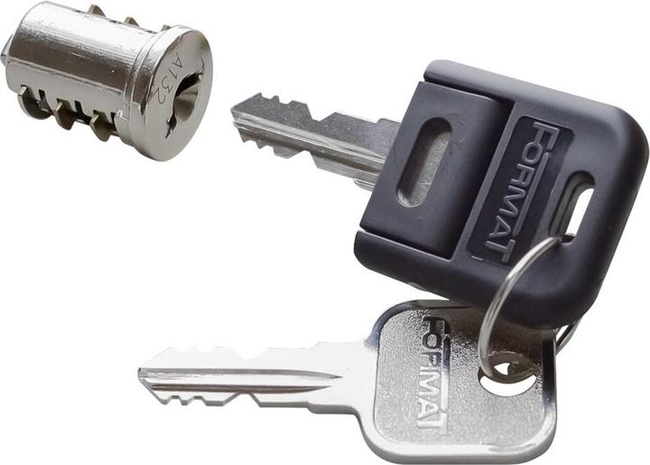 Produktbild BMB Möbelschloss-Zylinderkern, Zylinder Ø 12,5mm, A001 - 200 (Profildoppelzylinder)