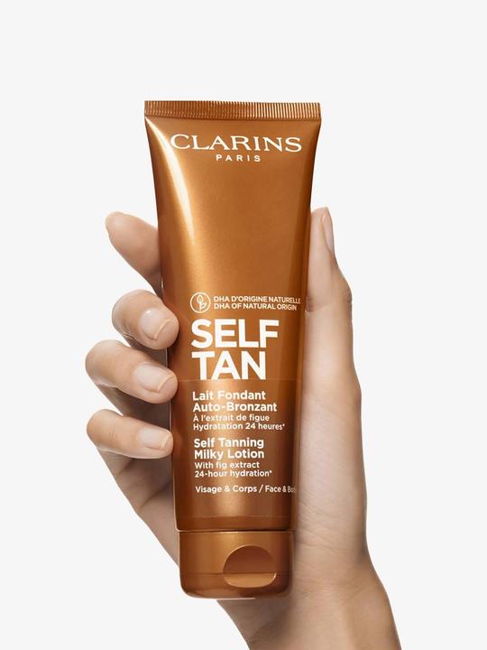 Actual product image Clarins Self-tanning milk (Self tanning gel, 125 ml)