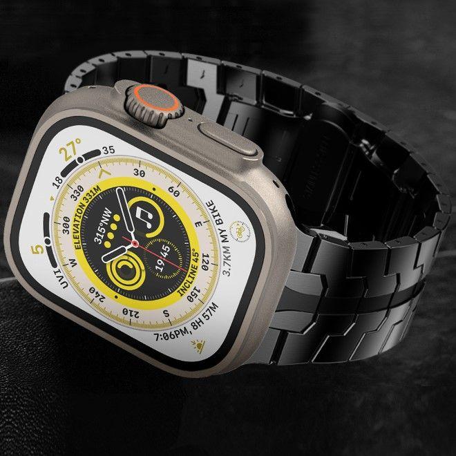 Image du produit MU Style OH Series Bracelet de remplacement Iron Man en acier inoxydable (20 mm, Acier inoxydable, Largeur de l'ergot 20 mm)