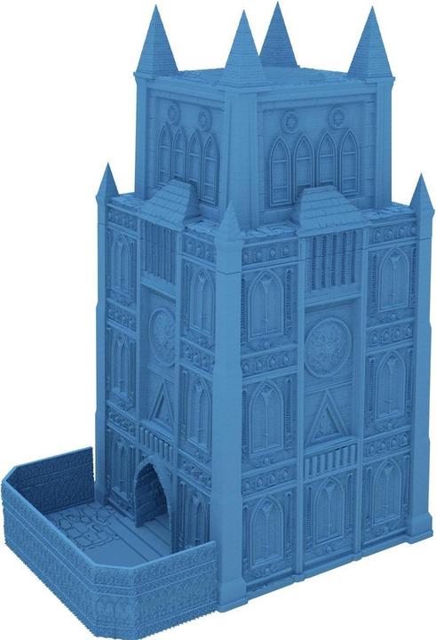 Produktbild Feldherr Fates End Würfelturm Garrison himmelblau 3D gedruckt (Kunststoff)