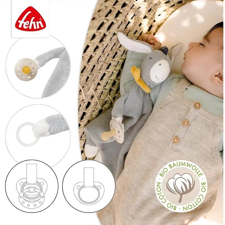 Image du produit Fehn Doudou âne NATUR
