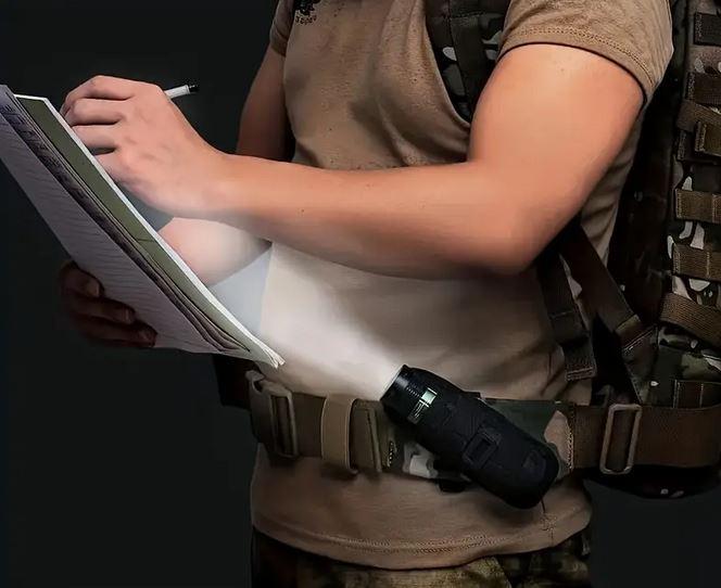 Actual product image Dema Taschenlampe Holster Taschenlampenholster Nylon