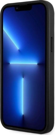 Actual product image Tumi TUHMP14SRBAK iPhone 14 6,1" czarny/black hardcase Leather Balistic Pattern MagSafe (Apple iPhone 14)