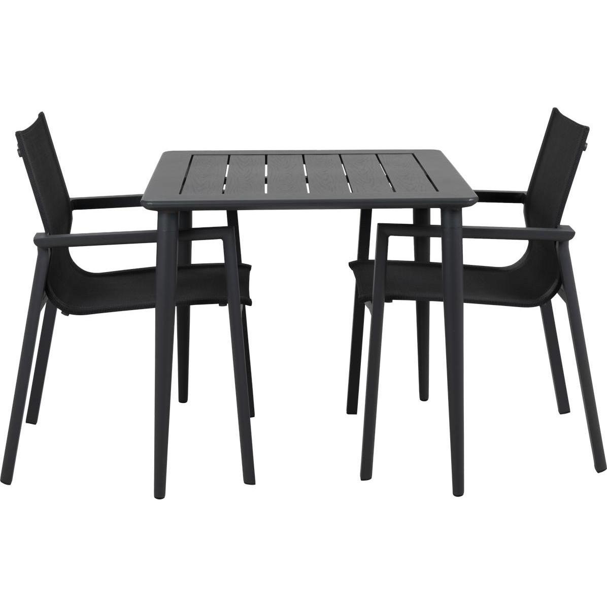 Thumbnail - Brafab, Gartentisch + Balkontisch, Nimes Gartenesstisch Aluminium pulverbeschichtet (98 cm)