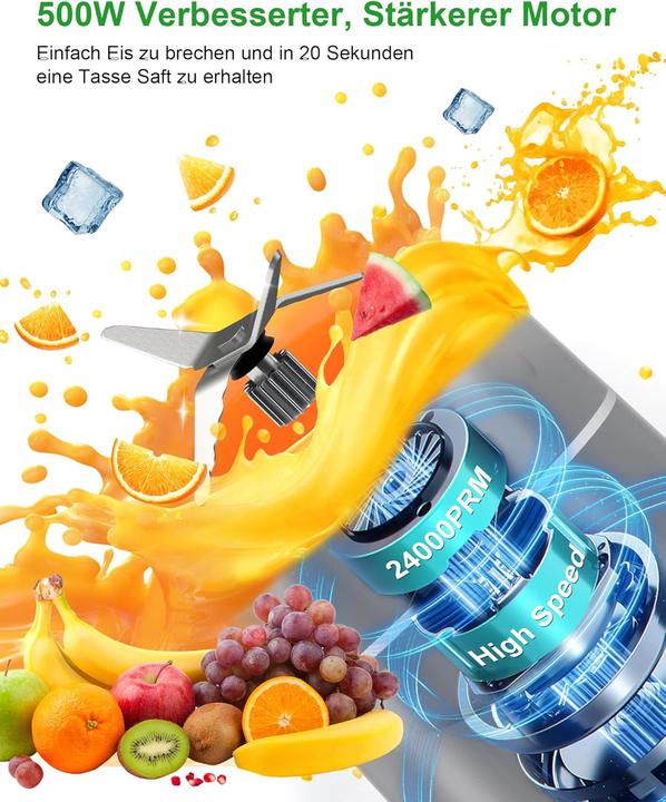 Image du produit Ftsmtk Mini Smoothie Maker (500 W)