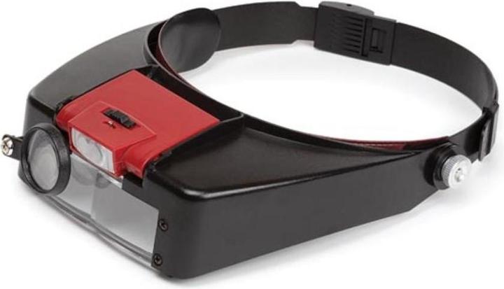 Produktbild Velleman KOPFLUPE MIT LED-BELEUCHTUNG 1.8x - 2.3x - 3.3x