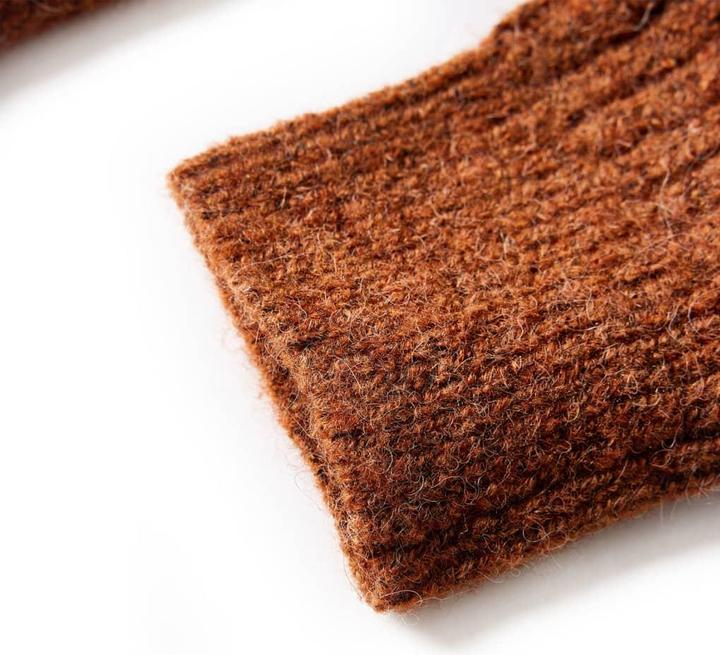 Immagine prodotto VidaXL Cardigan per bambini Cognac 104,Materiale: 17% acrilico. 63 (104)