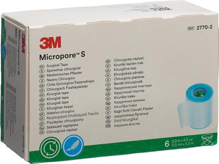 Produktbild 3M Silikonrollenpflaster (neu) Pfl (6x)