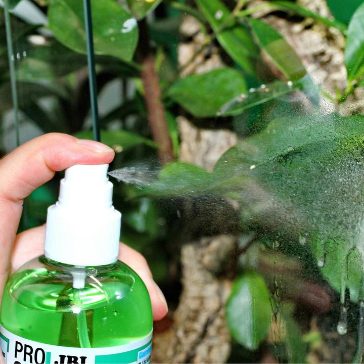 Produktbild JBL Aquaristik und Terraristik ProClean Terra, Glasreiniger für Terrarien, 250 ml (Aquarium Reinigung, Tuch)