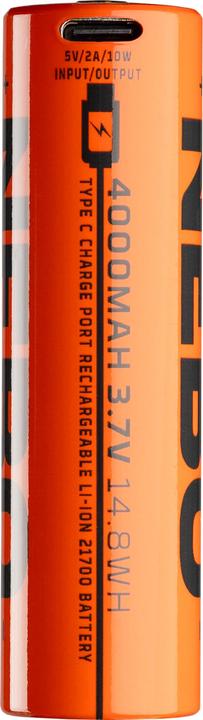 Image du produit Nebo wiederaufladbare Batterie 21700, 4000 MAH (1 pcs, 21700, 4000 mAh)