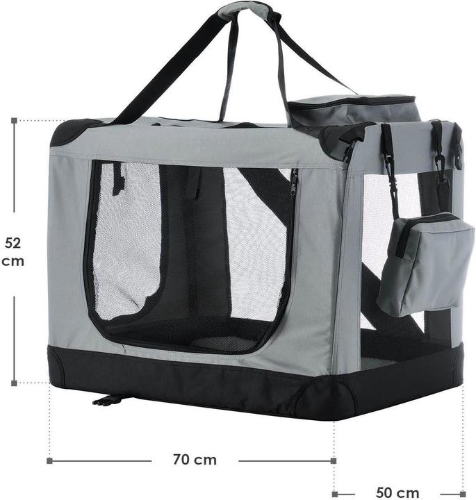 Image du produit Hauptner Caisse de transport pour chiens (Chien, Pliable, Respirant, Lavable)