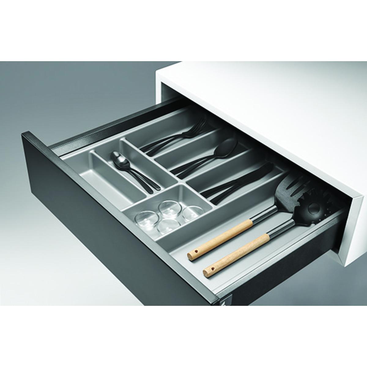 Thumbnail - Werkstarck Besteckeinsatz Basic LEGRABOX M, Besteckkasten, Grau