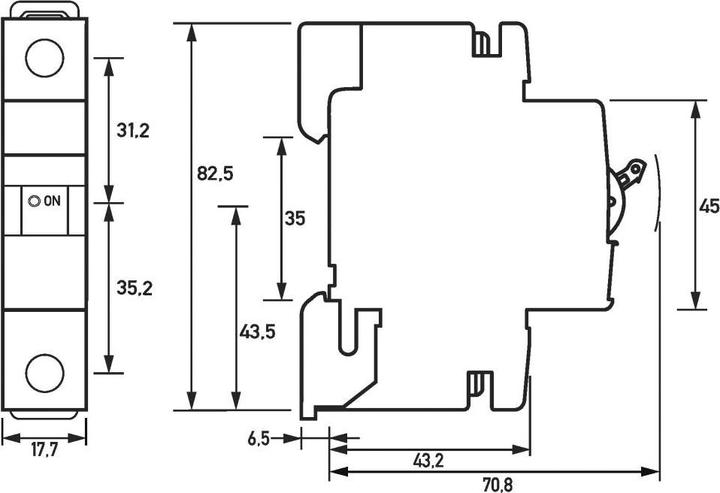 Actual product image Doepke Circuit breaker DLS6I 0KA
