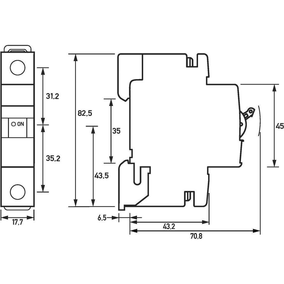 Thumbnail - Doepke, Schutzschalter, Leitungsschutzschalter DLS6I 0KA
