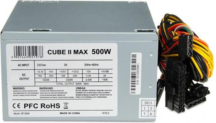 Image du produit iBox CUBE II power supply 500W 12 CM FAN (500 W)