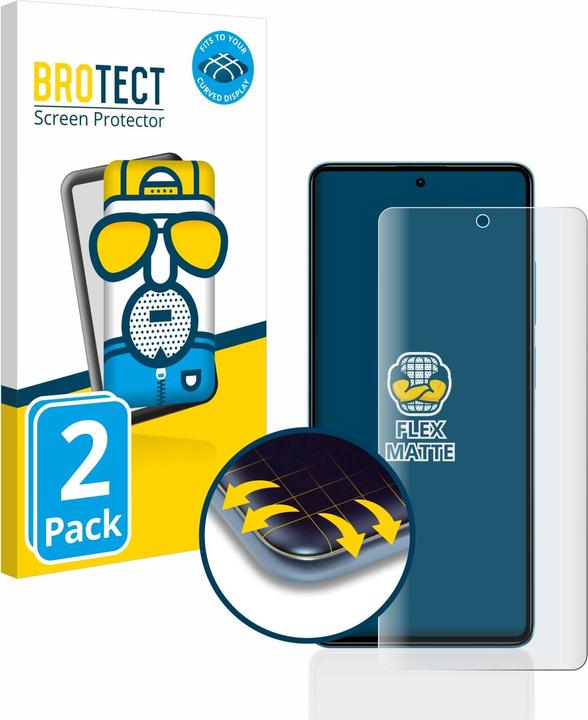 Actual product image BROTECT Full-Cover Protector Matte (2 Piece, Xiaomi Poco F5)