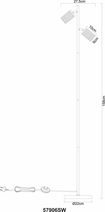 Produktbild Globo Korben (GU10)