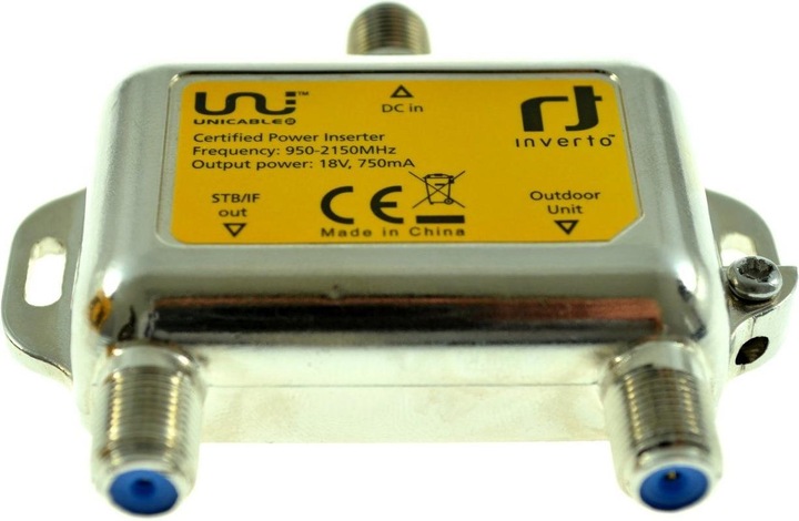 Actual product image inverto Unicable II multi-switch 32 participants 1 output 1 input (Multi switch)