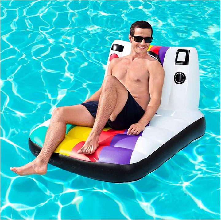 Actual product image Bestway 1.27MX1.02M POSE N FLOAT LOUNGE