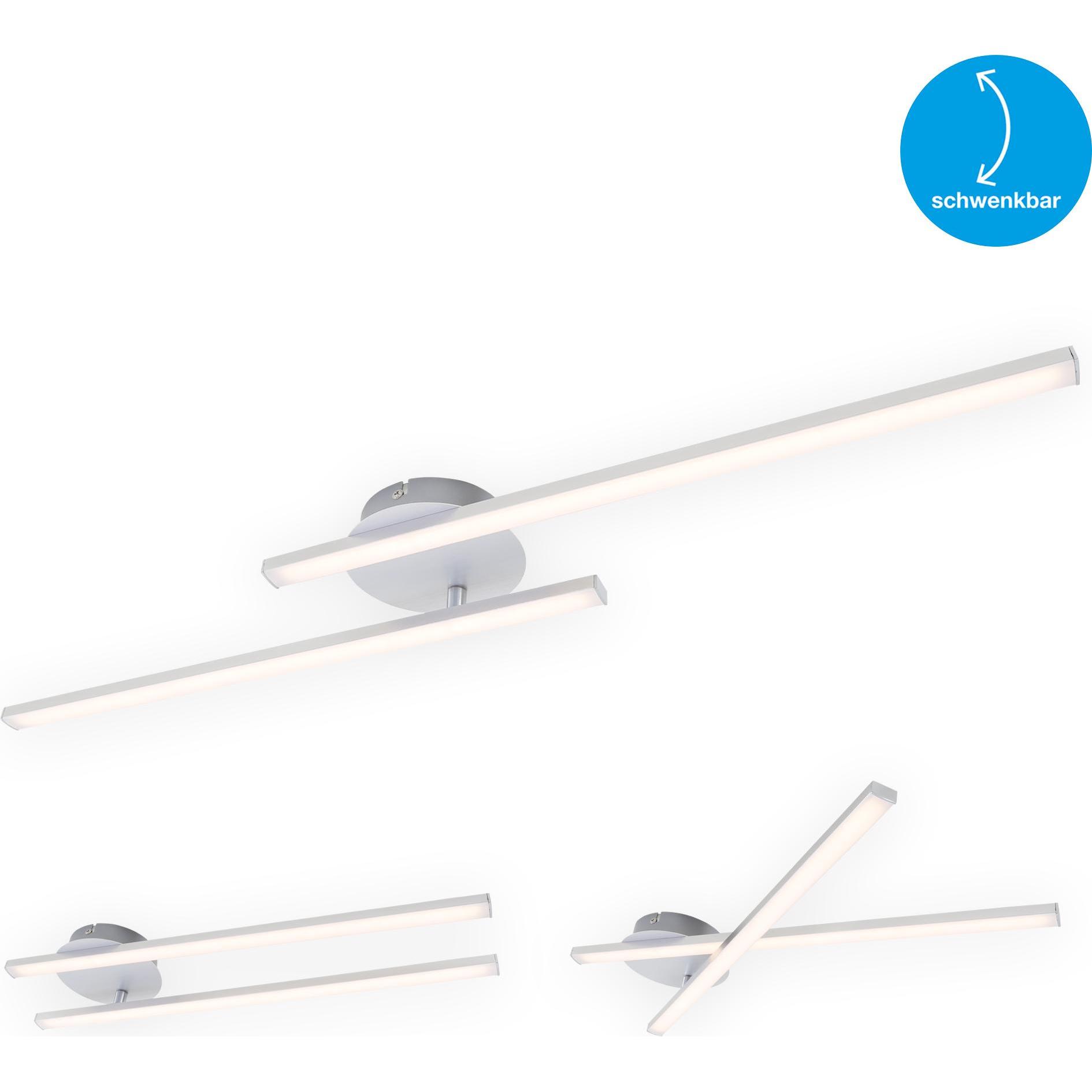 Thumbnail - Briloner, Wandleuchte + Deckenleuchte, Go (700 lm)