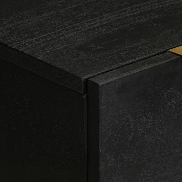 Image du produit VidaXL Buffet avec tiroirs Commode Buffet Armoire Noir Bois composite (60 x 33 x 75 cm)